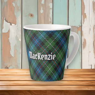 Clan MacKenzie Tartan Latte Tasse