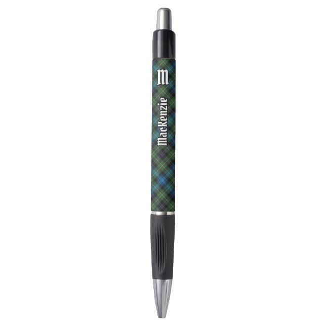 Clan MacKenzie Tartan Pen Kugelschreiber (Vorderseite Vertikal)