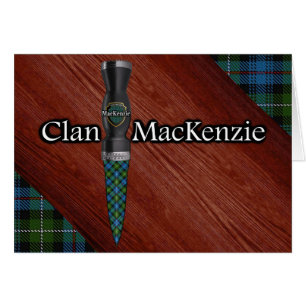 Clan MacKenzie Tartan Sgian Dubh lame