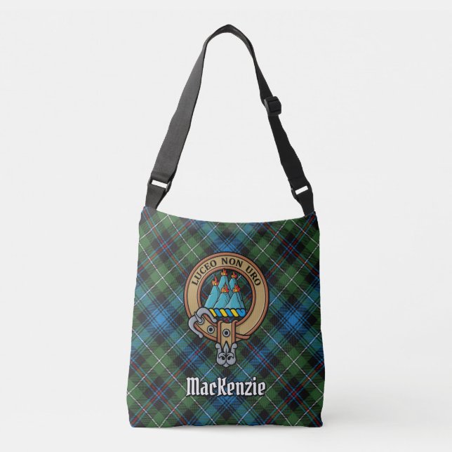 Clan MacKenzie Tartan Tragetaschen Mit Langen Trägern (Vorderseite)