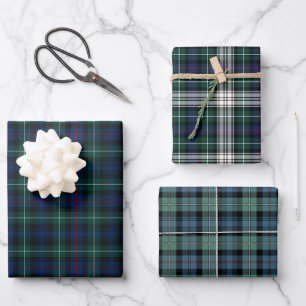 Clan Mackenzie Tartan Variationen Geschenkpapier Set