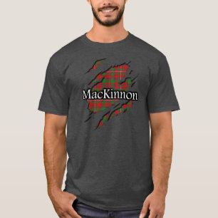Clan MacKinnon Tartan-Geist-Shirt T-Shirt