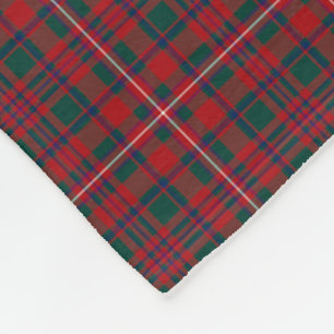 Clan MacKinnon Tartan Vintage schottische Karierte Fleecedecke