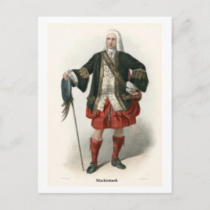 Clan Mackintosh Postkarte