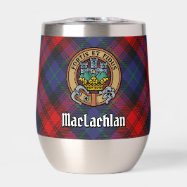 Clan MacLachlan Crest sur Tartan