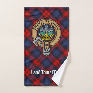 Clan MacLachlan Crest sur Tartan