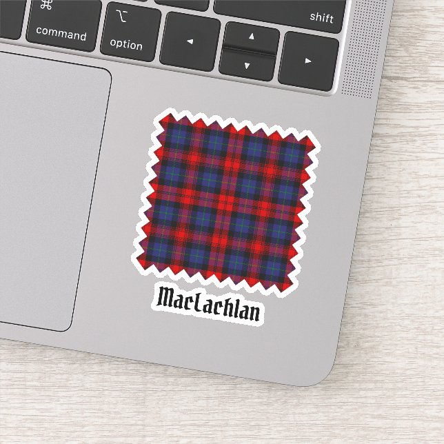 Clan MacLachlan Tartan Aufkleber (Detail)
