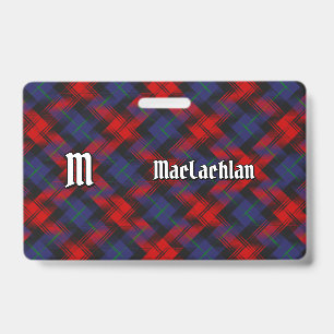 Clan MacLachlan Tartan Ausweis