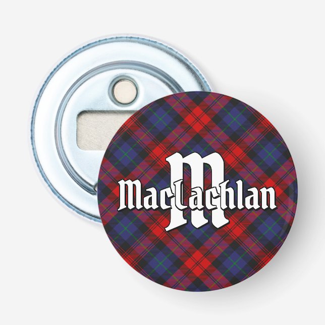 Clan MacLachlan Tartan Bottle Opener Flaschenöffner (Vorderseite)