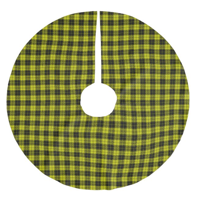 Clan MacLachlan Tartan Kariert Polyester Weihnachtsbaumdecke (Vorderseite)