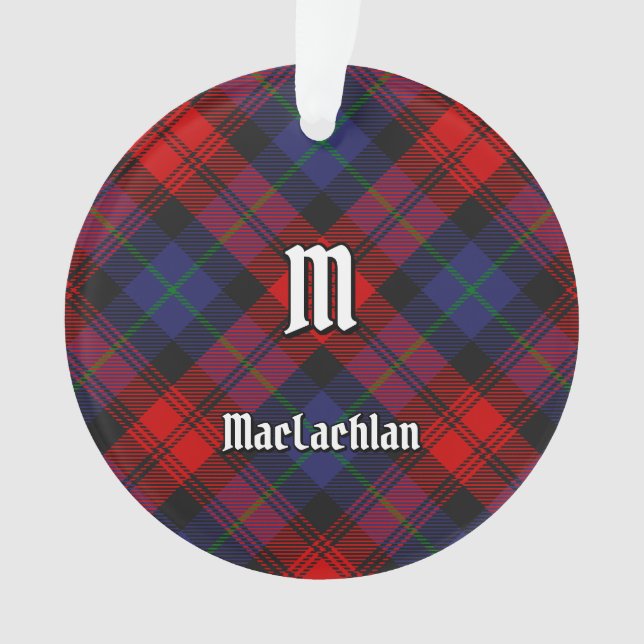 Clan MacLachlan Tartan Ornament (Vorderseite)
