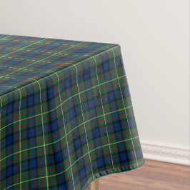 Clan MacLaren Blue und Green Scottish Tartan Tischdecke