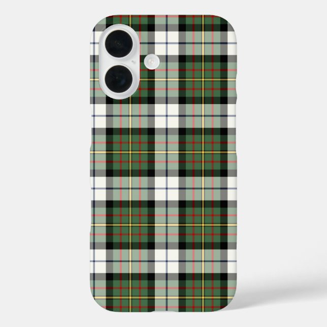 Clan MacLaren Dress Tartan iPhone 16 Hülle (Rückseite)