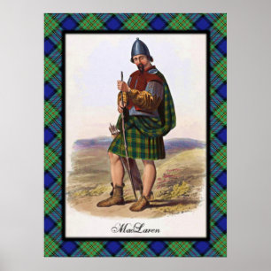 Clan MacLaren Schottische Träume Poster