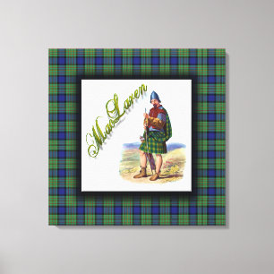 Clan MacLaren Scottish Dream Leinwanddruck