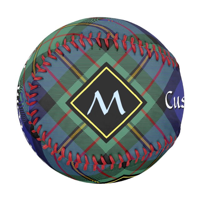 Clan MacLaren Tartan Baseball (Vorderseite Links)