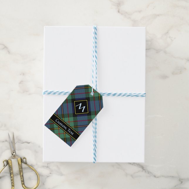 Clan MacLaren Tartan Geschenkanhänger (Mit Garn)
