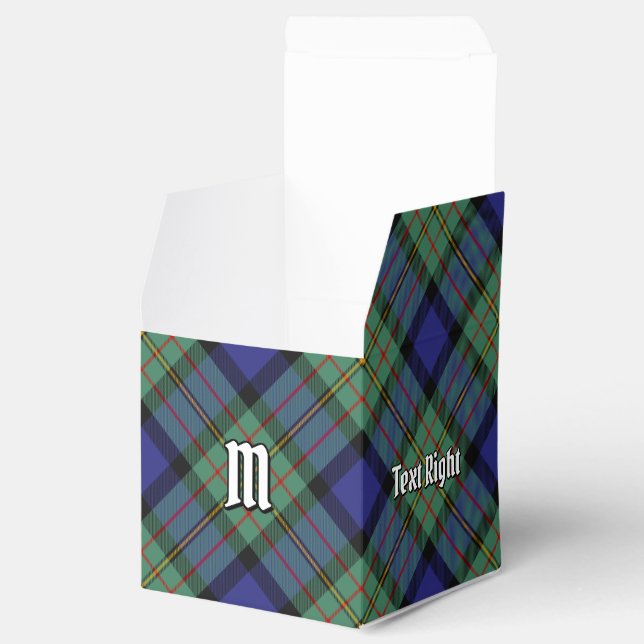 Clan MacLaren Tartan Gevor Box Geschenkschachtel (Geöffnet)