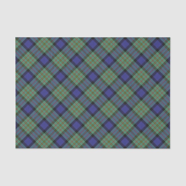 Clan MacLaren Tartan Seidenpapier (Vorderseite)