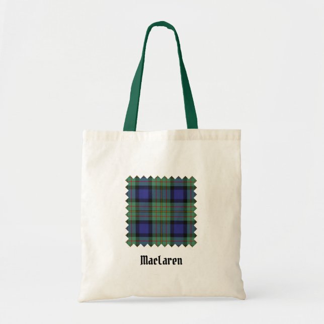Clan MacLaren Tartan Tragetasche (Vorne)
