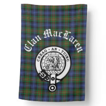 Clan MacLaren Wappen Abzeichen & Tartan