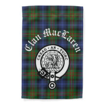 Clan MacLaren Wappen Abzeichen & Tartan