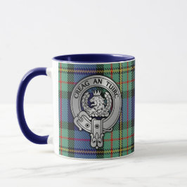 Clan MacLaren Wappen & Tartan Tasse