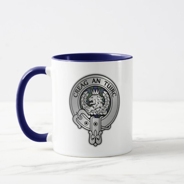 Clan MacLaren Wappen & Tartan Tasse (Links)