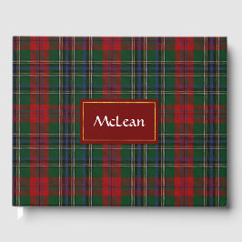 Clan MacLean Kariert Gästebuch