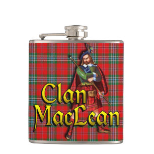 Clan MacLean Old Scotland Flachmann