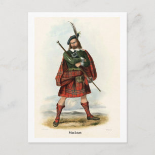 Clan MacLean Postkarte