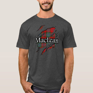 Clan MacLean Tartan-Geist-Shirt T-Shirt