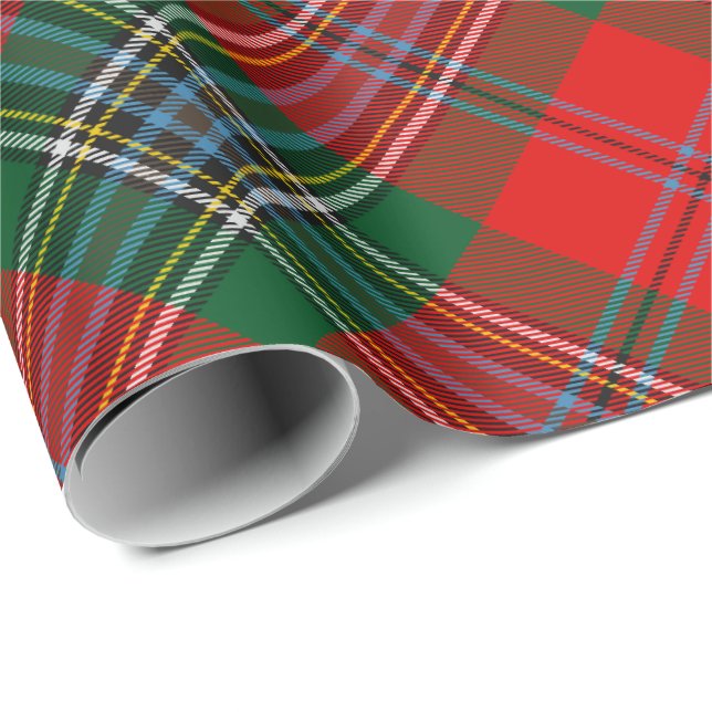 Clan MacLean Tartan Geschenkpapier (Rolleneckpunkt)