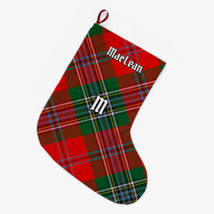 Clan MacLean Tartan Großer Weihnachtsstrumpf