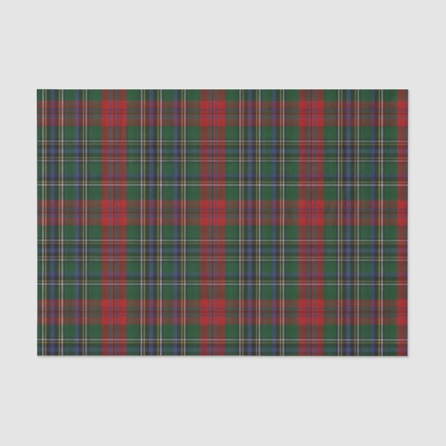 Clan MacLean Tartan Kariertes Gewebepapier Seidenpapier (Vorderseite)