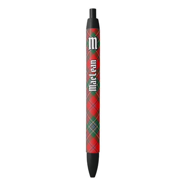 Clan MacLean Tartan Kugelschreiber (Vorderseite Vertikal)