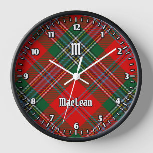 Clan MacLean Tartan Uhr
