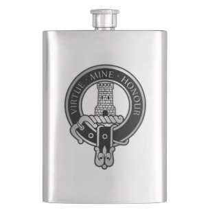 Clan MacLean Wappen Flask Flachmann