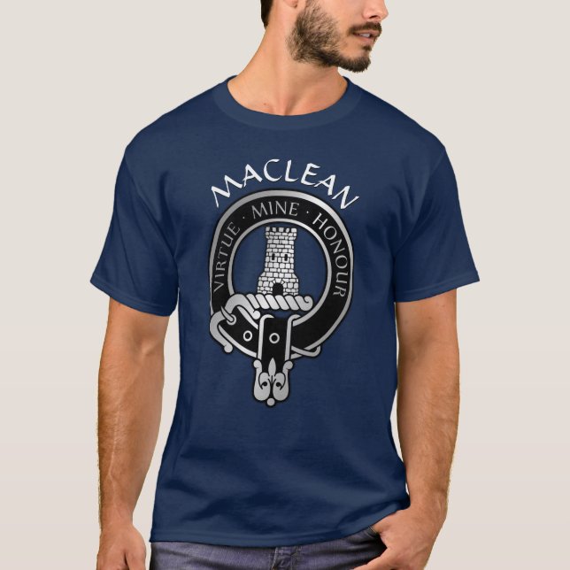 Clan MacLean Wappen T - Shirt (Vorderseite)