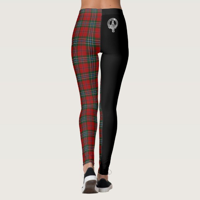 Clan MacLean Wappen & Tartan Leggings (Rückseite)