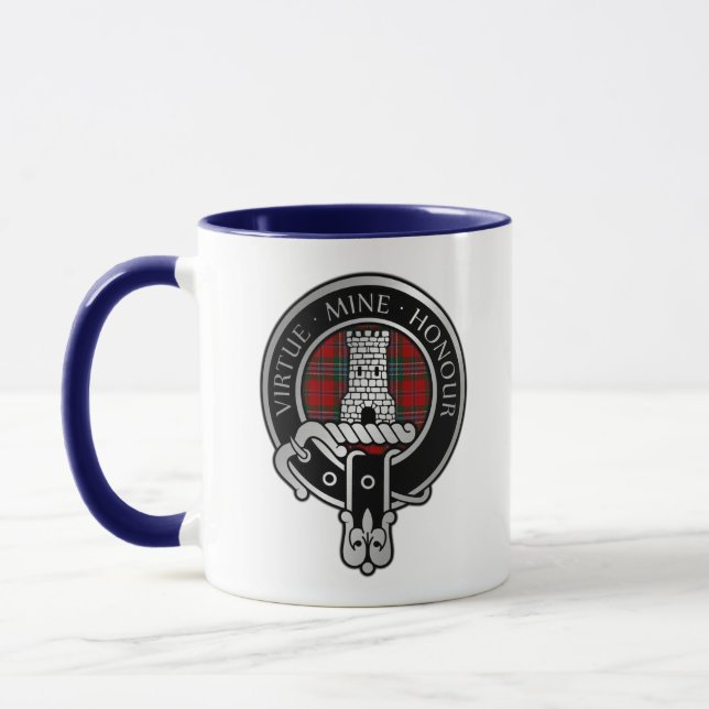 Clan MacLean Wappen & Tartan Tasse (Links)