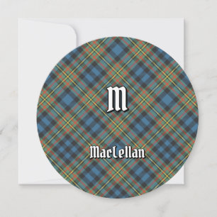 Clan MacLellan Ancient Tartan Einladung