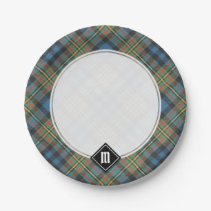Clan MacLellan Ancient Tartan Pappteller