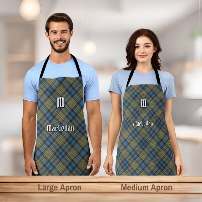 Clan MacLellan Ancient Tartan Schürze (Von Creator hochgeladen)