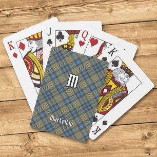 Clan MacLellan Ancient Tartan Spielkarten