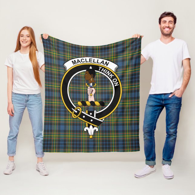 Clan MacLellan Tartan Kariert Fleecedecke (Beispiel)