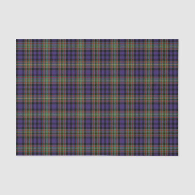 Clan MacLellan Tartan Seidenpapier (Vorderseite)