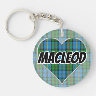 Clan MacLeod de Harris Tartan Heart