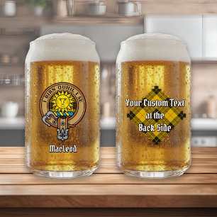 Clan MacLeod de Lewis Crest sur Tartan