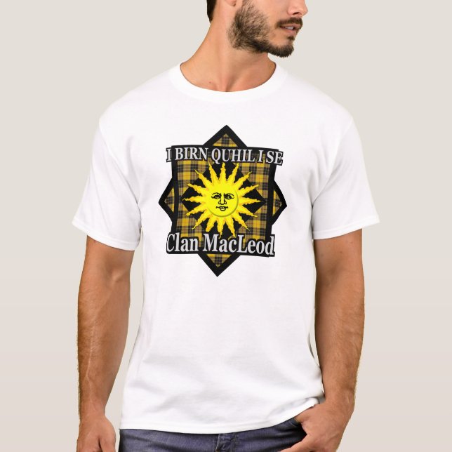 Clan MacLeod der Lewis-Hochland-Spiele T-Shirt (Vorderseite)